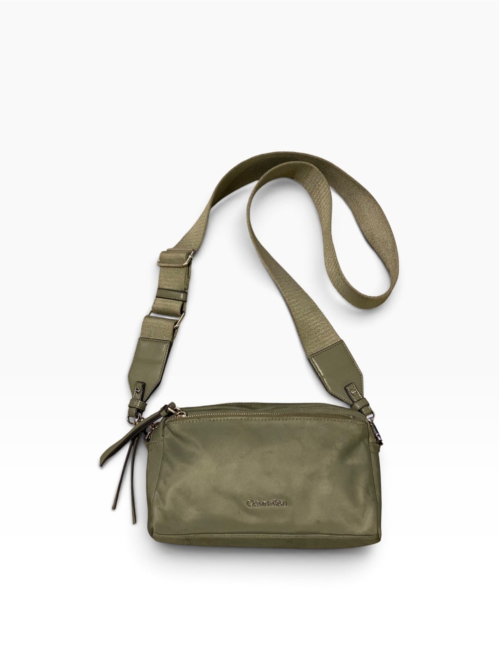 💚Calvin Klein Olive Crossbody Shoulder Bag